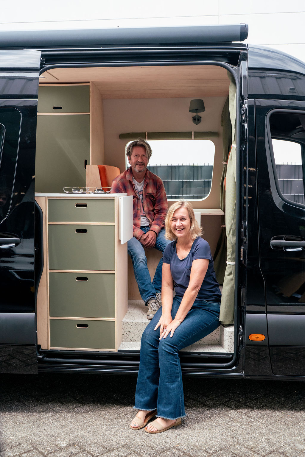 Mercedes Sprinter bus ombouw naar camper